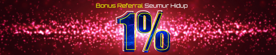 bonus referral 1%